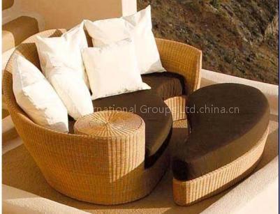 rattan sofa