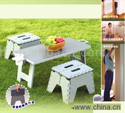 Foldable Table & Stool Set