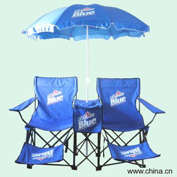 Beach Chairs with Umbrella