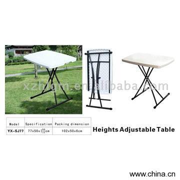 Heights Adjustable Table