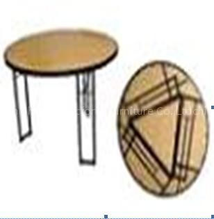 Plywood Folding Table 03