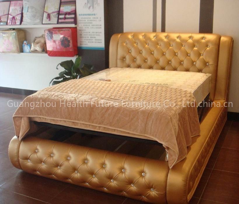 Electric saving space bed frame