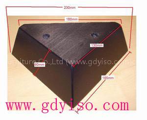 Wooden triangle sofa leg: YS00207-YISO FURNITURE