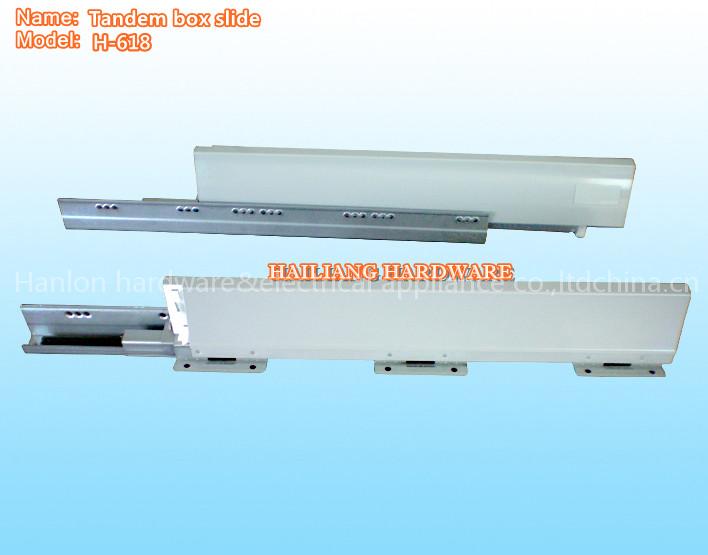 Riding drawer slides