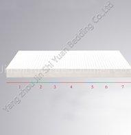 latex mattress and pillow