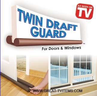 Twin Draft Guard/as seen on tv/china as seen on tv product twin draft guard manufacturer