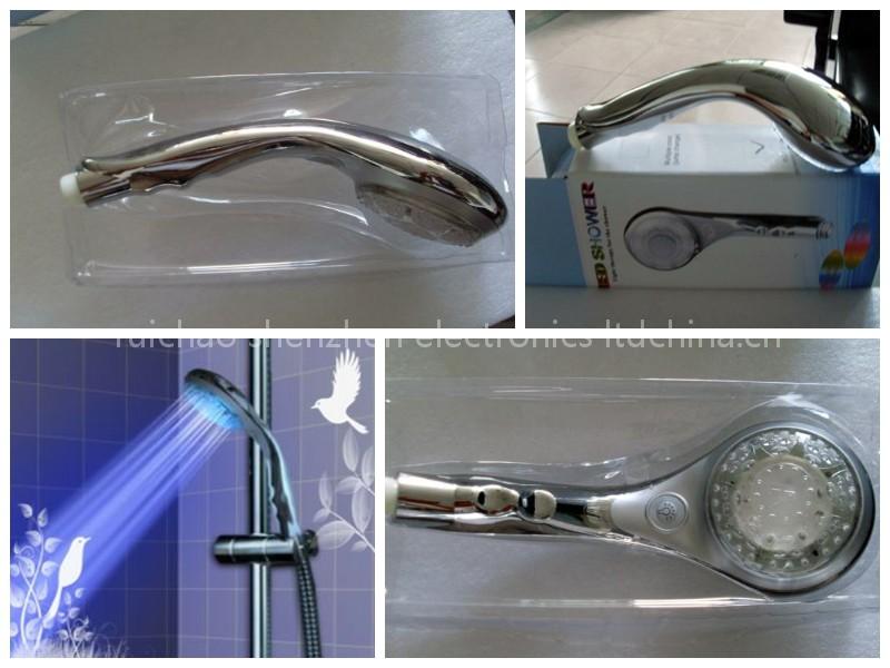 LED light shower head