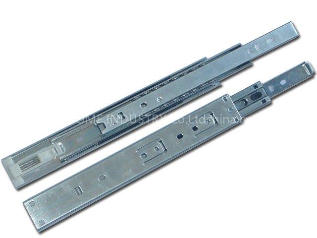 35mm Height self closing full extension ball bearing slide