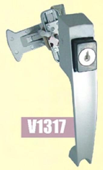 Push Button Locking L-Handles