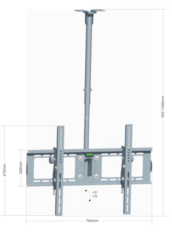 Plasma/LCD TV Ceiling Mount