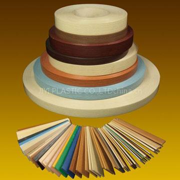 wood grain pvc edge banding