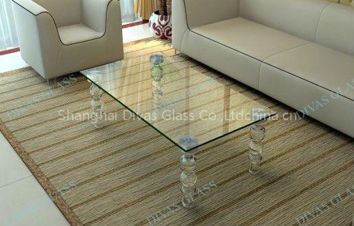 glass modern table base