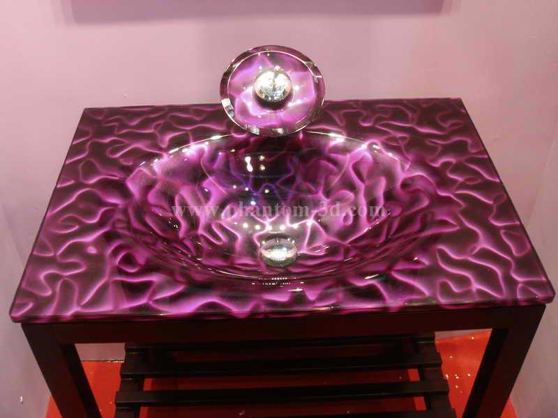 glass basin, wash basin