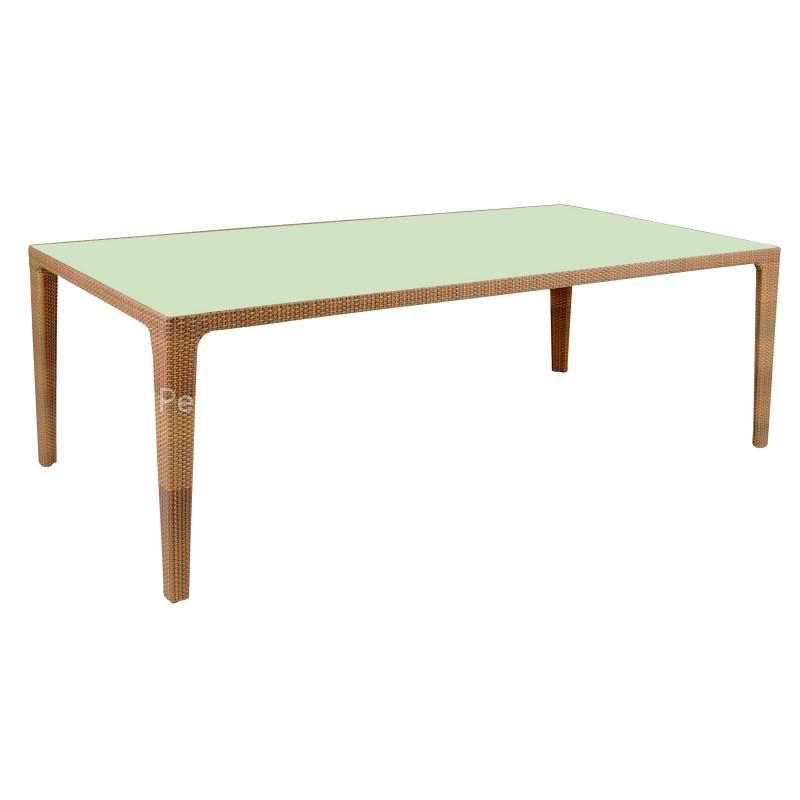 glass table