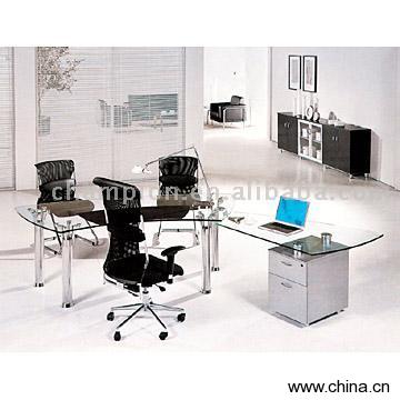 Glass Desk