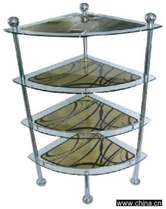 3-Tier Glass Shelf