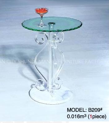 Glass Telephone Table