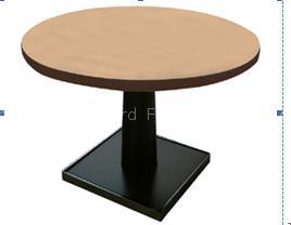 Plywood Round Table 01