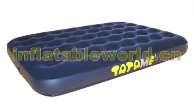 inflatable flocked bed