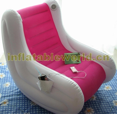 inflatable music chair