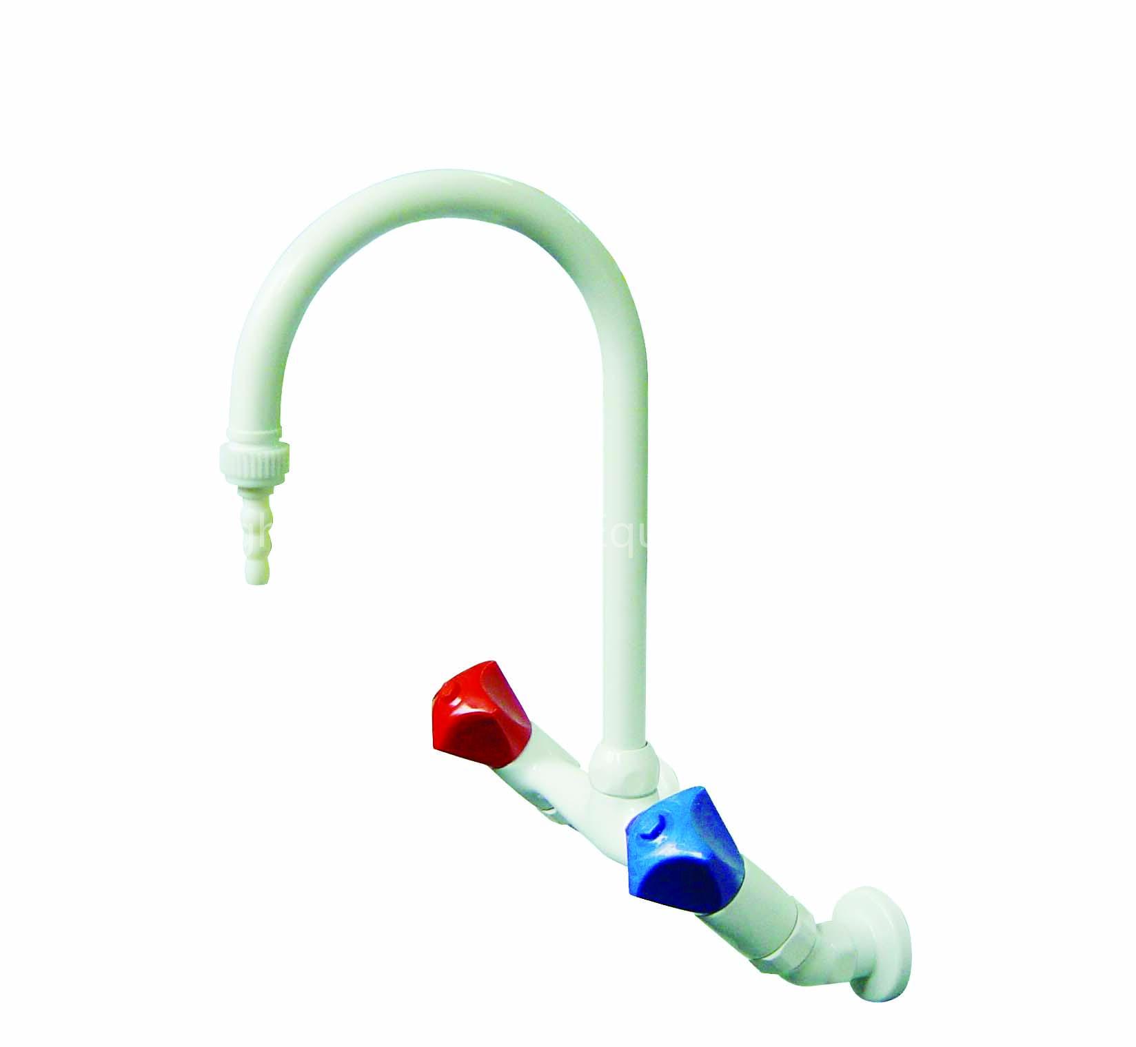 VK1-2B-1 water flow faucet with 2 nozzles