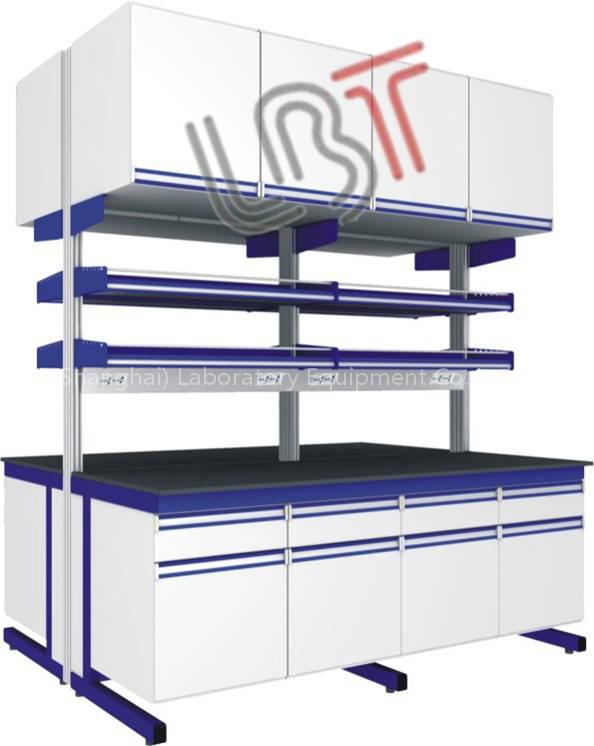 C-shape lab bench