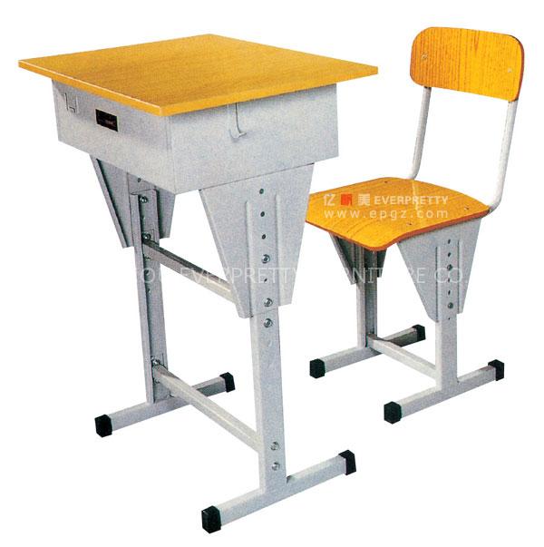 student desk and chair,single student desk and chair