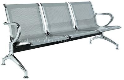 waiting chair, metal seat, public chair, airport chair, seat, chair, furniture