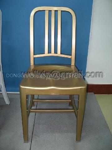 Aluminum electrically soldered chair