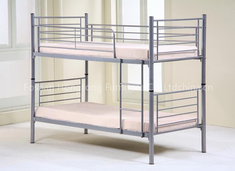 metal bunk bed (can split into two single parts)