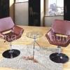 Fashion Green Leather Lounge Chair