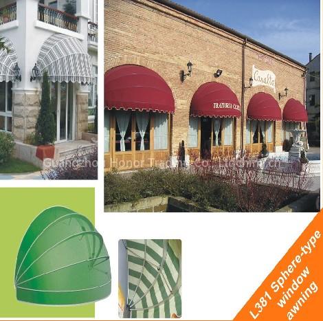 L381 Sphere-type window awning