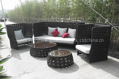 rattan sofa