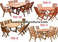 outdoor furniture garden table wooden ost4