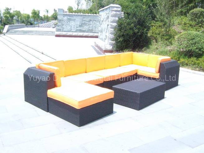 rattan sofa