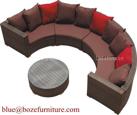 Patio Furniture Rattan / Wicker Sofa Set (BZ-SF005)