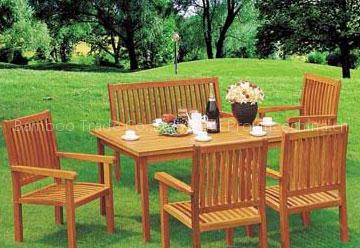 outdoor bamboo furniture