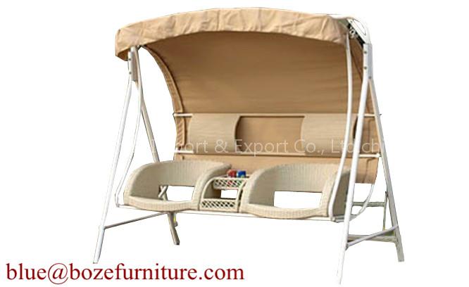 Garden furniture double seats hammock / swing chair BZ-W032