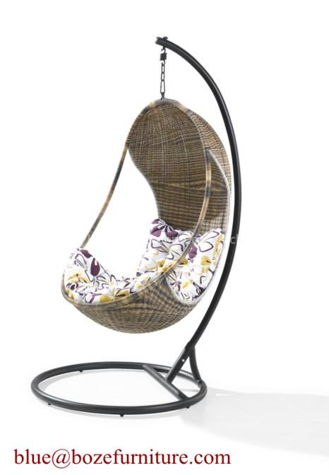 Outdoor Furniture Rattan Hammock / Swing Chair (BZ-W003)