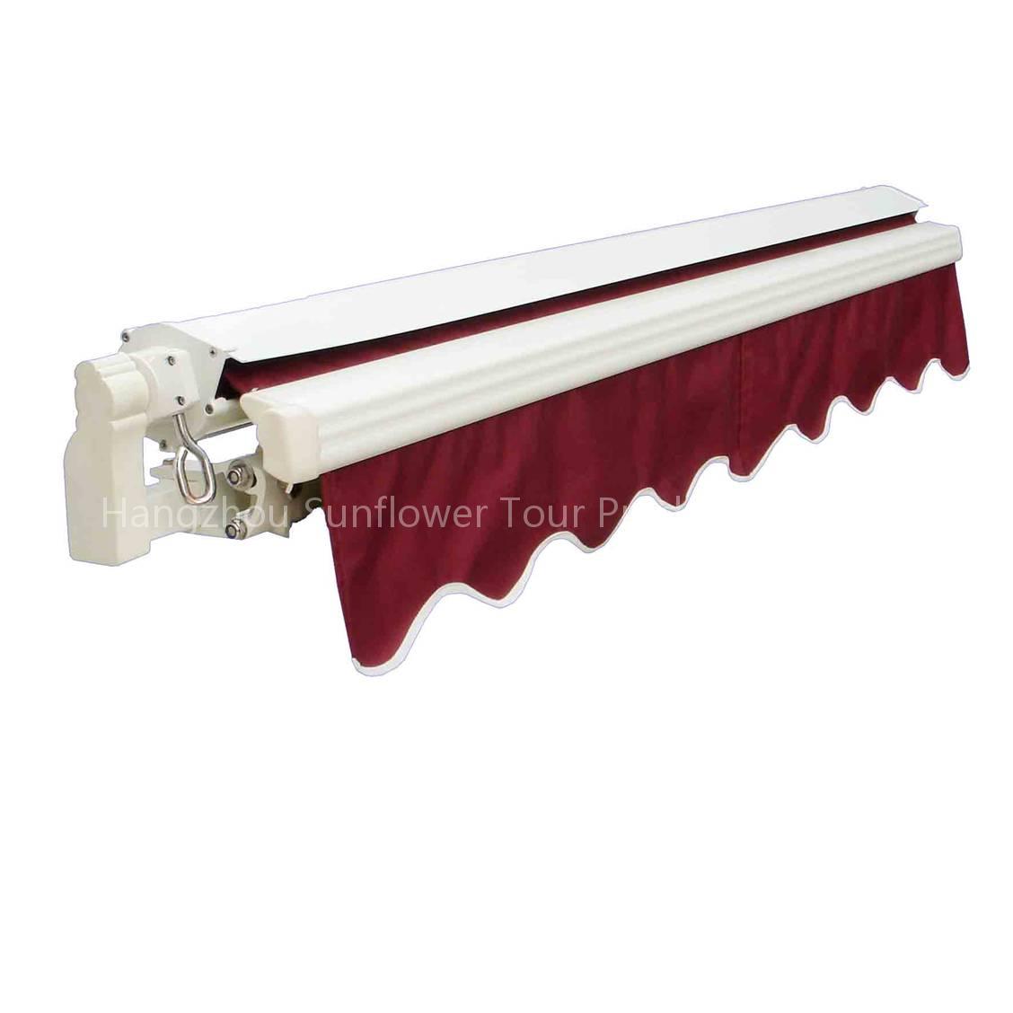 Half Cassette Retractable Awning