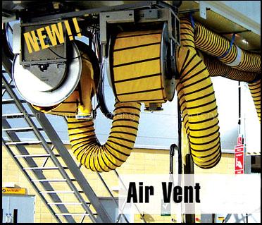insulated duct for airport ramp