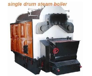 Fire-water tube steam boiler