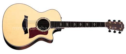 Taylor 814CE Grand Auditorium Acoustic Electric Guitar with Case - Natural Finish