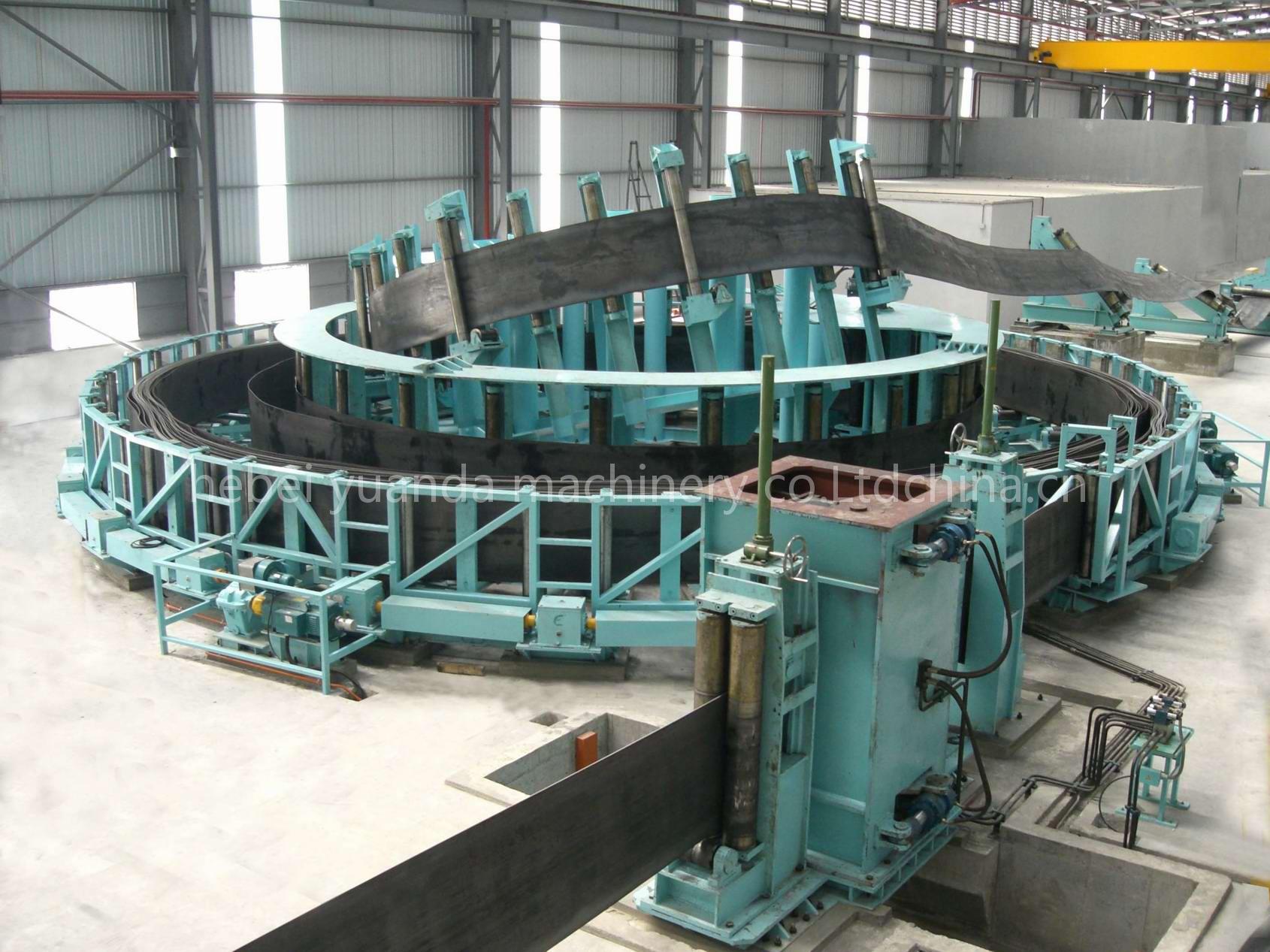 Horizontal Spiral Accumulator