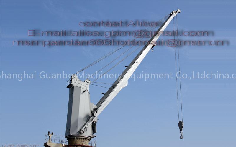 Wire-luffing Cargo Crane