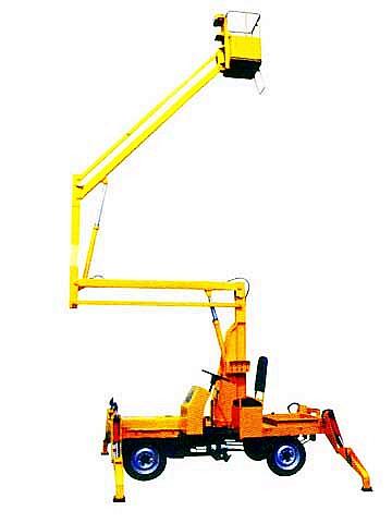 Articulating boom lift