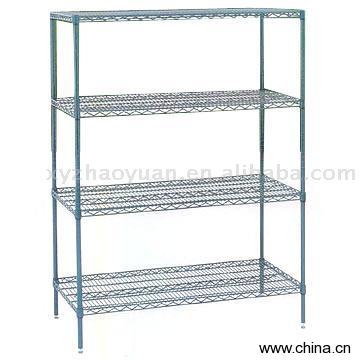 Green Cool-room Wire Shelving System