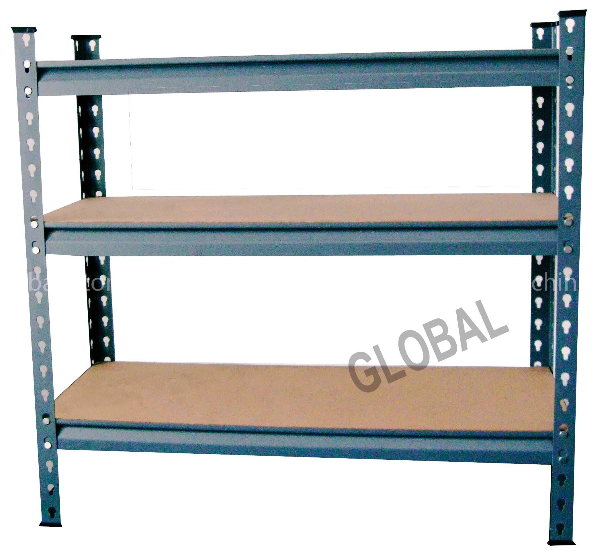 rivet shelving