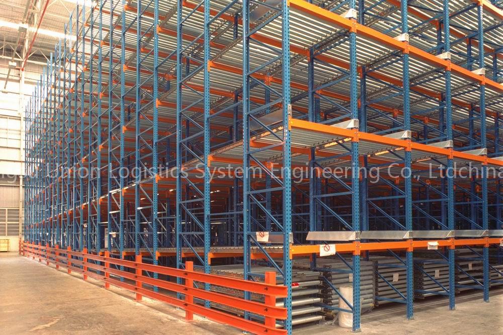 Pushing back racking