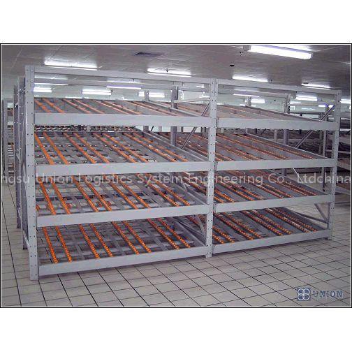 Flowing through racking